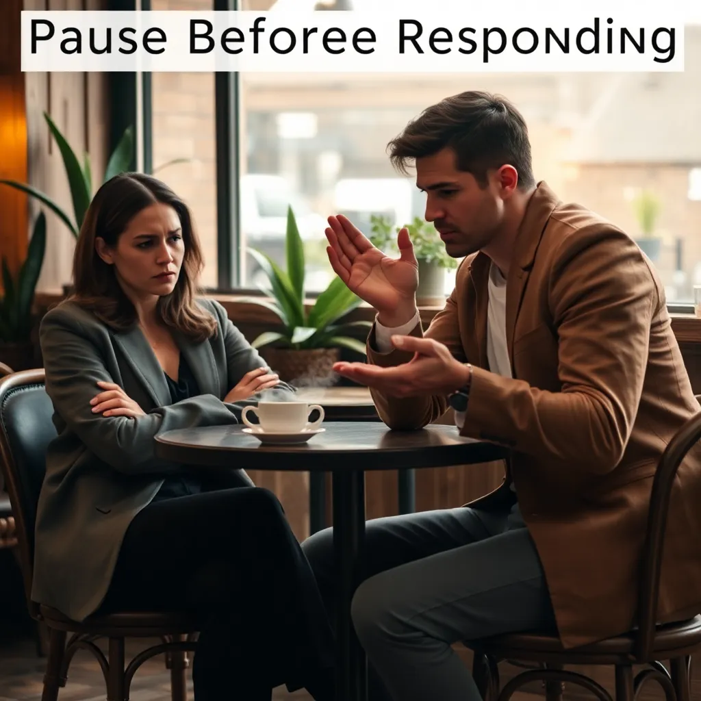 Pause Before Responding