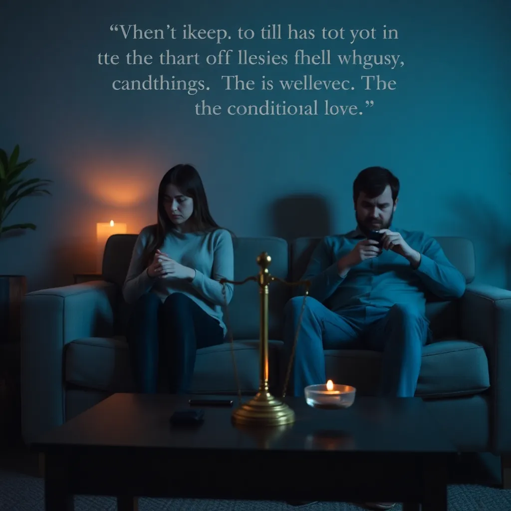 Withholding Approval: Conditional Love