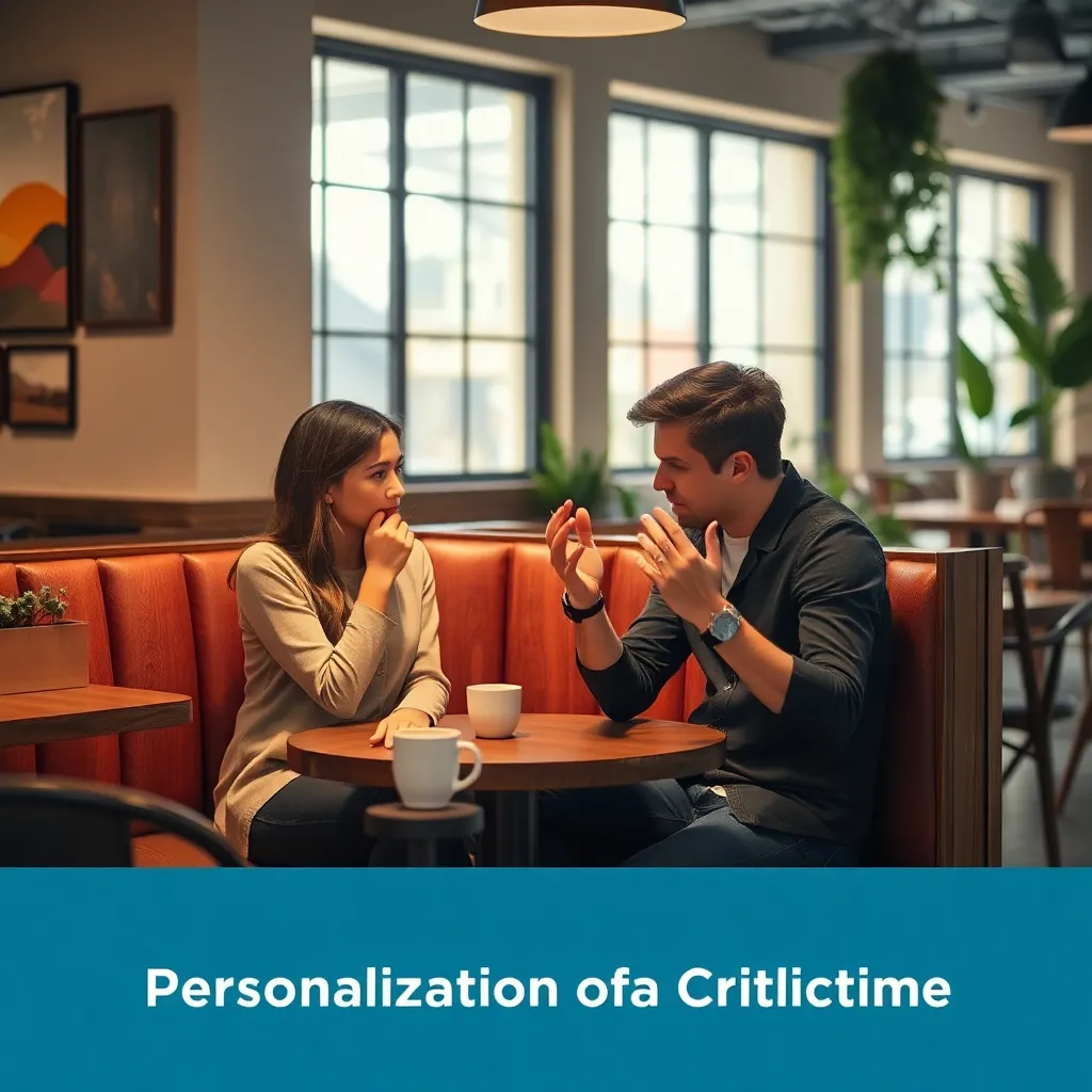 Avoiding Personalization of Criticism